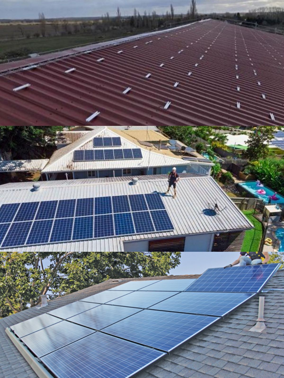 屋上太陽光発電設置システム