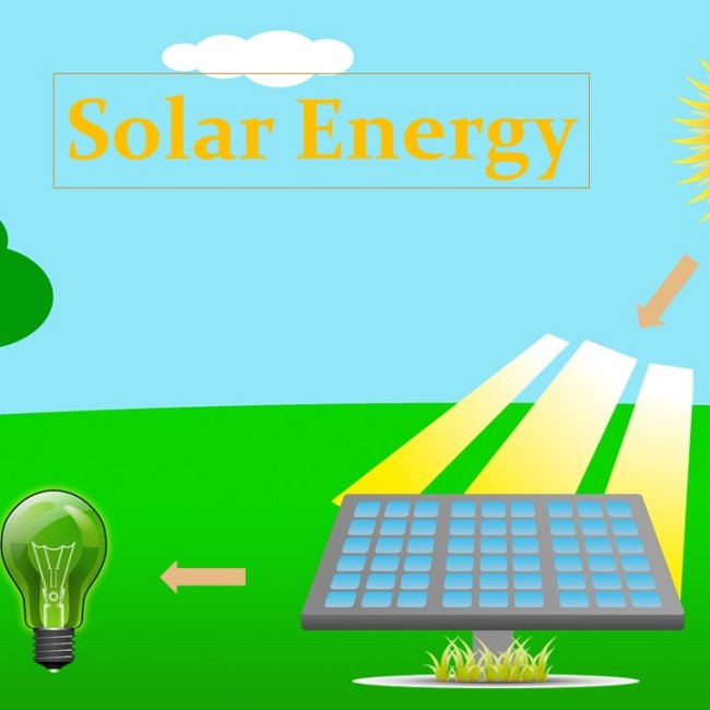
     太陽エネルギーの利点
    